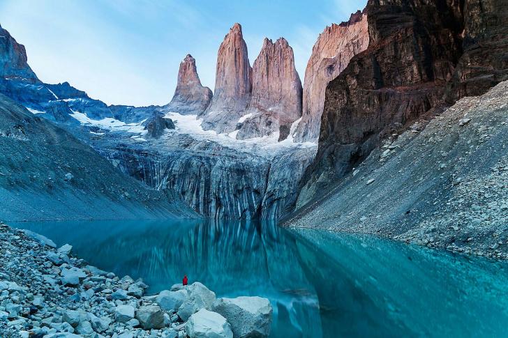 Patagonia is an alien landscape.