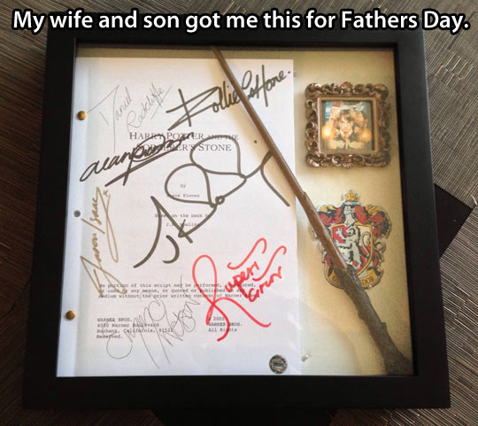 Best fathers day present ever?
