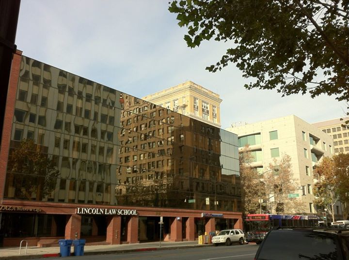 Law school building teaches students how to appear transparent.