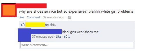 White girl problems.