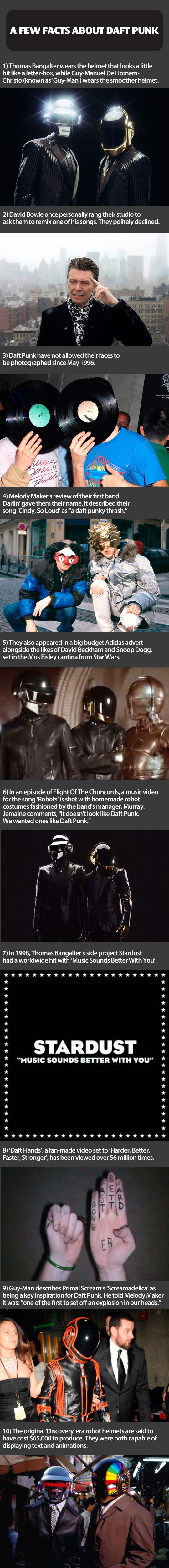 A few facts about Daft Punk.