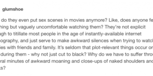 Sex scenes in movies
