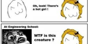 Girls at school.