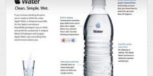 If Apple made water.