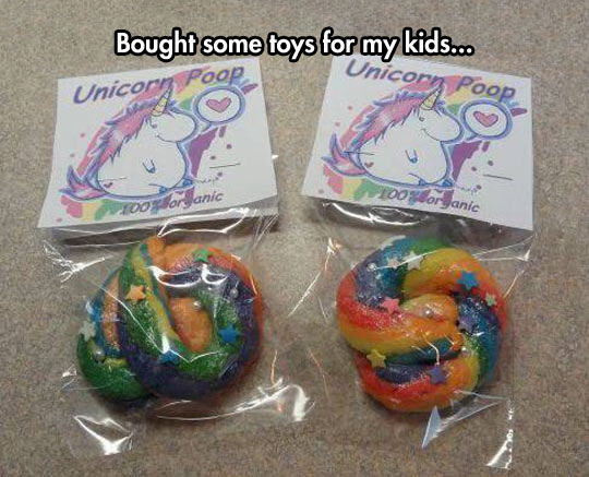 Unicorn poop!