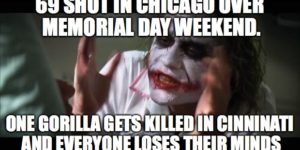69 people shot in Chicago over Memorial Day Weekend…