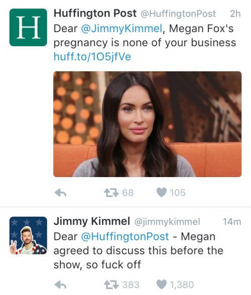 HuffPo gets offended, gets called out for it.