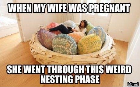 When my wife was pregnant