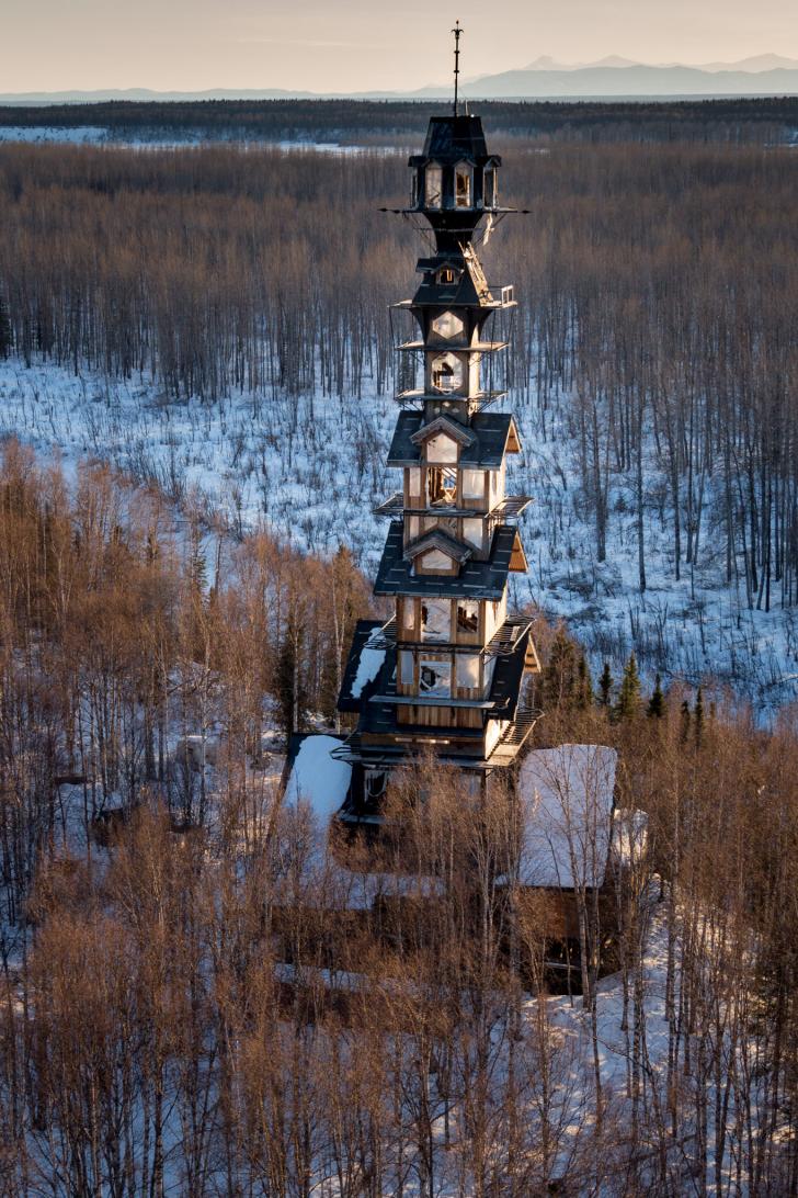 Dr. Seuss House in Alaska.