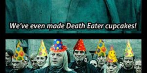 We even made Death Eater cuppycakes!