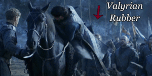 Valyrian steel is very flexible