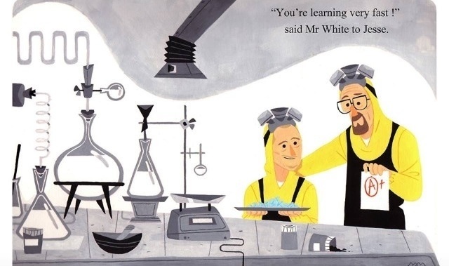 What breaking bad would look like as a children's book