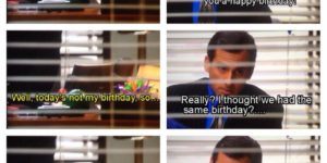 This is how most of my friends will find out today is my birthday..