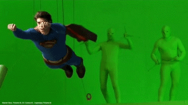 Superman's Cape Puppeteers