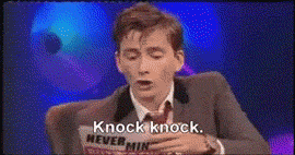 Knock Knock, Dr. Who Edition