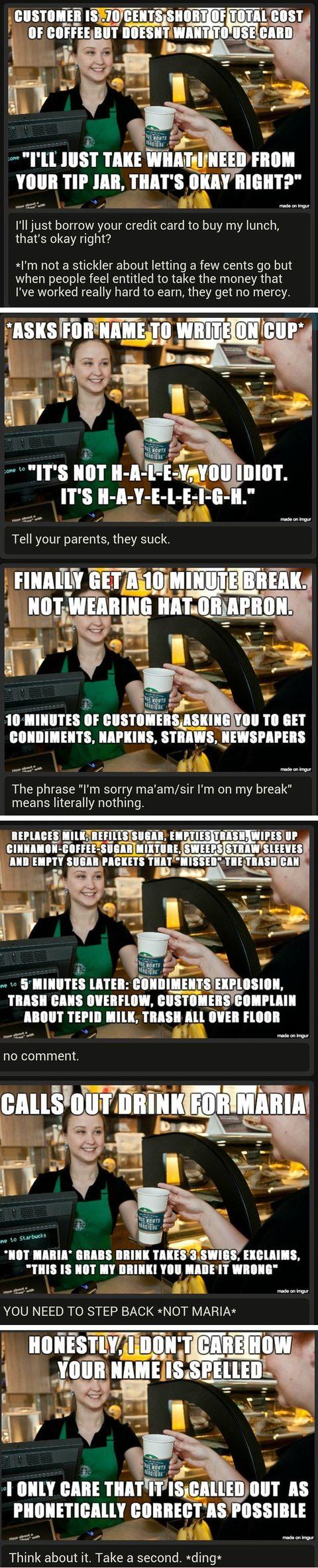 Starbucks barista