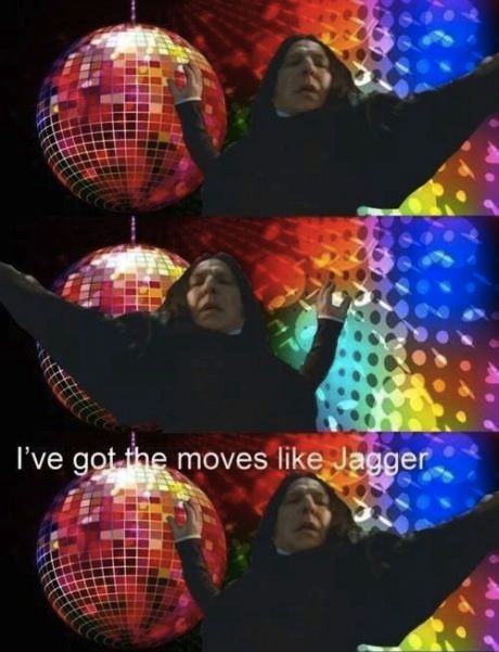 Snape has moves.
