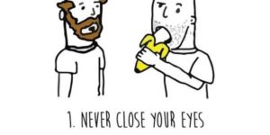 4 simple rules for eating a banana.