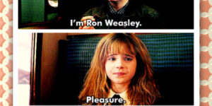 I’m Ron Weasley.