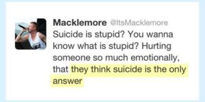 Macklemore Saying It Like It Is
