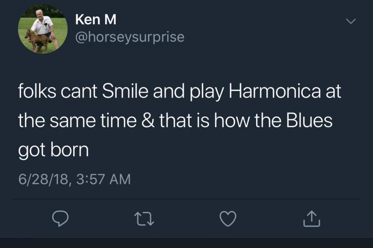 Ken M on the blues