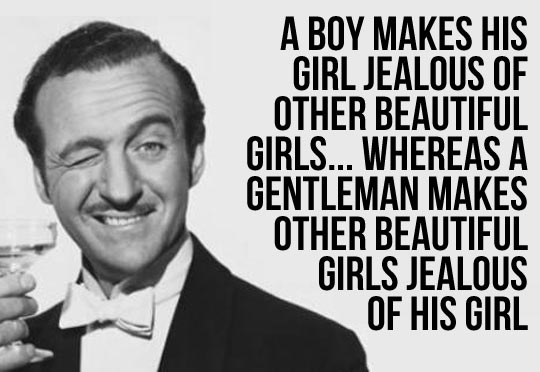 A boy makes his girl jealous...