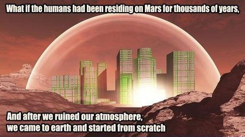 What  if we came from Mars
