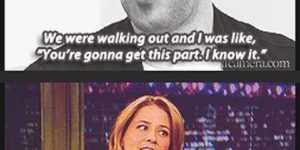 Jenna and John on Jim and Pam