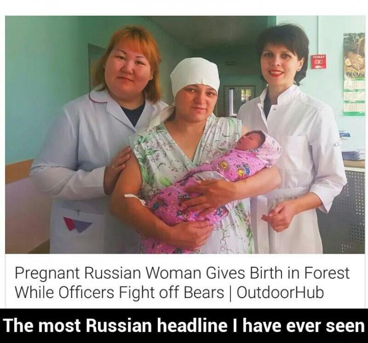 The most Russian headline I have ever seen