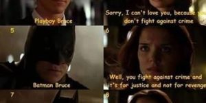 That’s what you get for friend zoning Batman