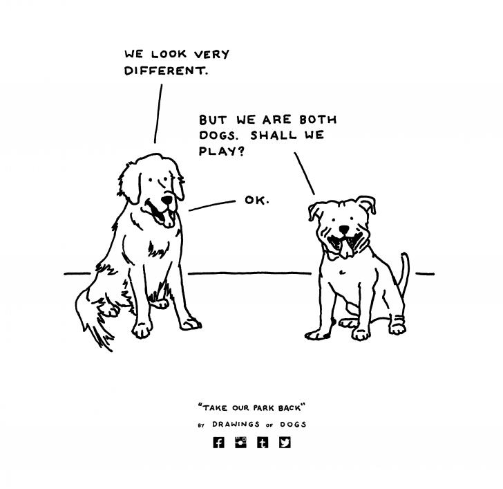 We could learn a lot from dogs.