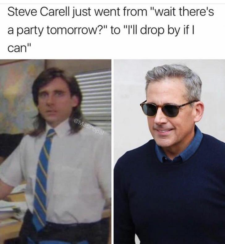 The evolution of Steve Carell