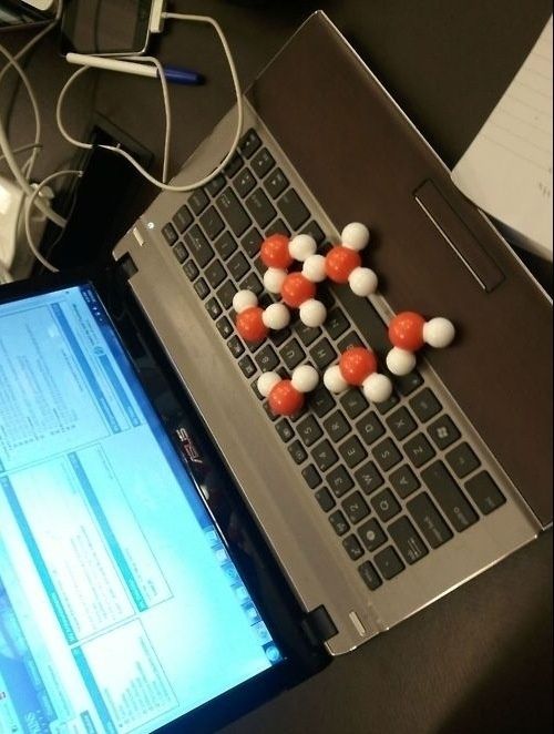 Spilled water on my laptop today...
