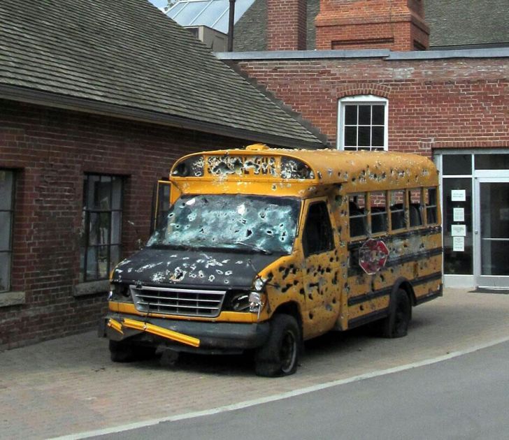 Mrs. Frizzle took the kids to the wrong neighborhood.