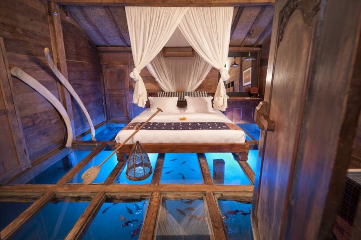 Glass Bottom Bedroom