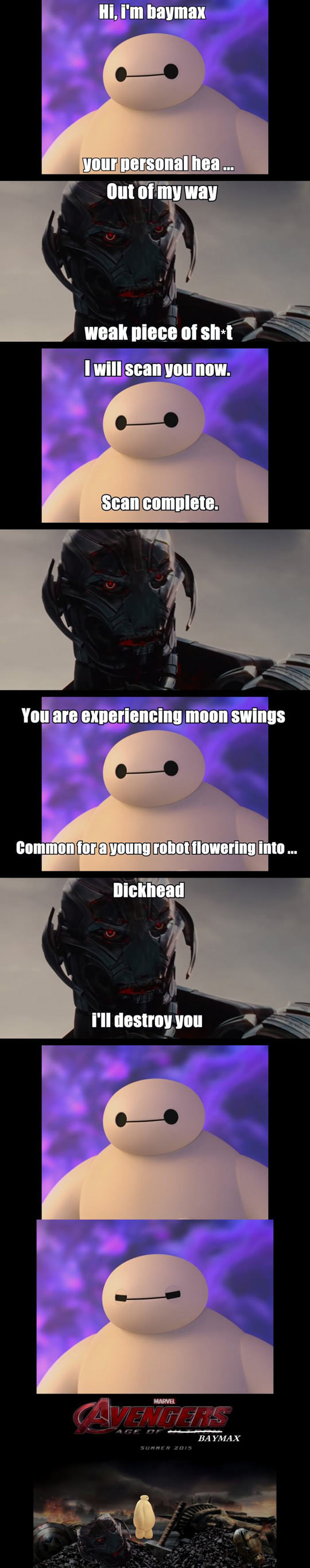 Baymax Vs. Ultron