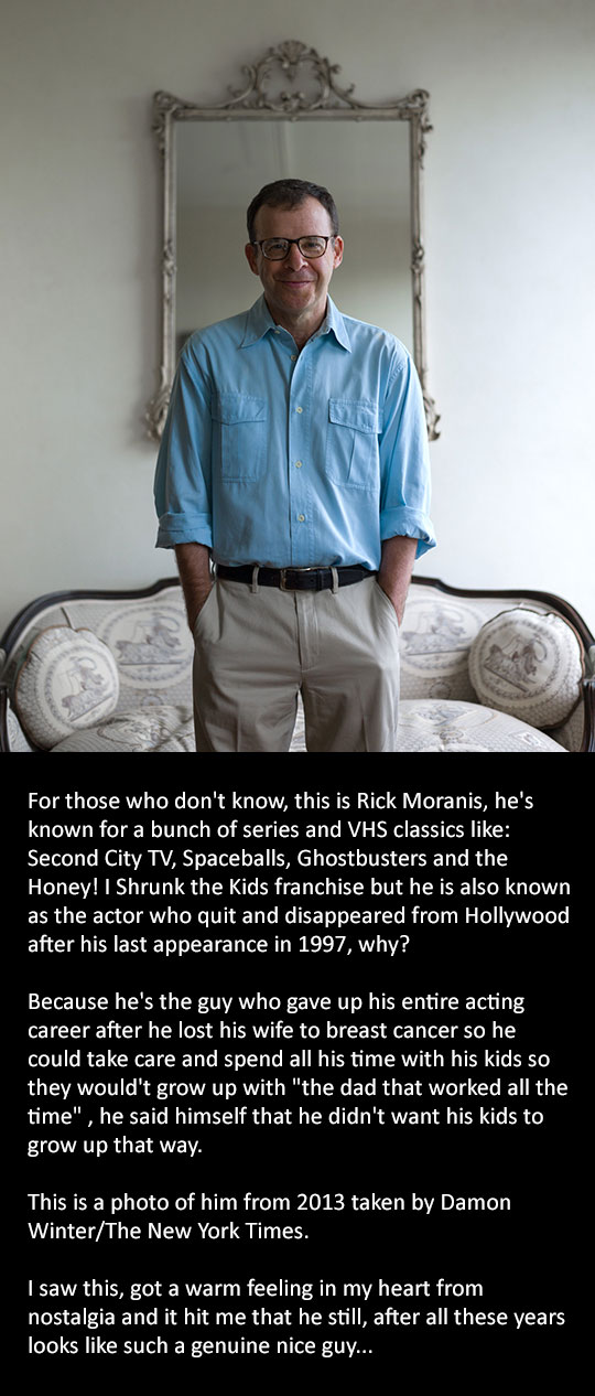A glimpse at Rick Moranis