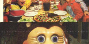 Chuck E. Cheese’s sociopath brother Jerry.