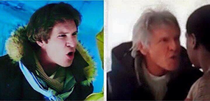 The cold always makes Han Solo cranky