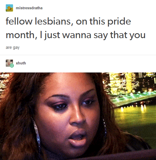 Fellow queer folk