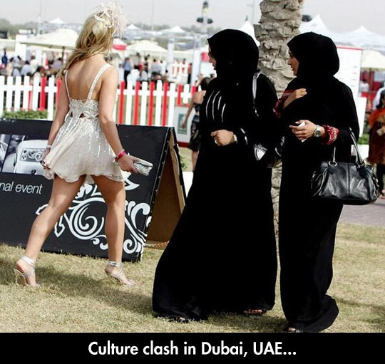 Culture clash in Dubai