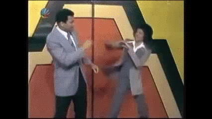 Micheal Jackson's Mortal Kombat uppercut.