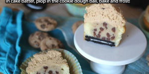 Cookie cupcakes. Yes please.