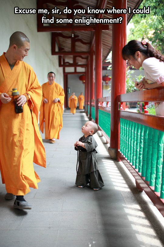 The tiniest Monk.