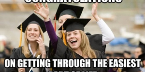 To all those victorious high school grads