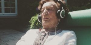 Recently moved to Colorado, my Grandmother smoked Pot legally for the first time. She has been listening to a dubstep Frank Sinatra song on repeat for an hour and a half.