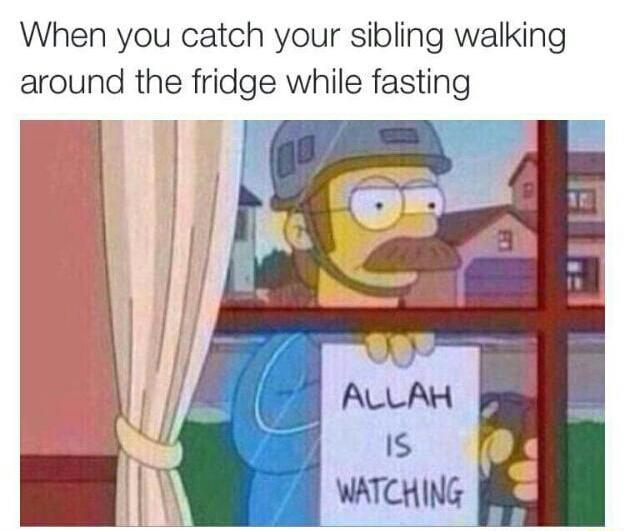 Allah is watching