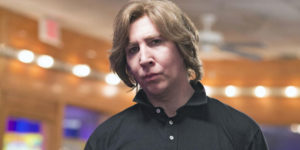 Marilyn Manson literally looks like a fusion of michael cera and professor snape without his signature makeup and hair dye.