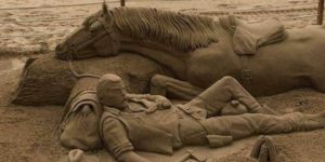 When sand imitates art.
