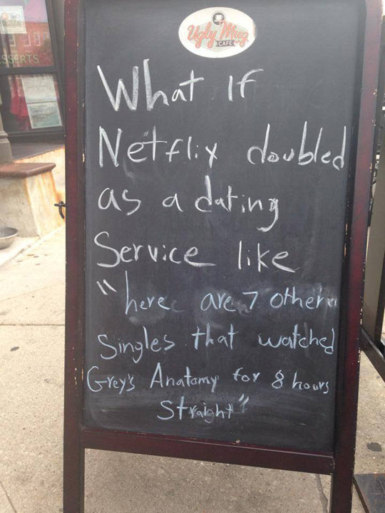 If Netflix doubled as a dating service.